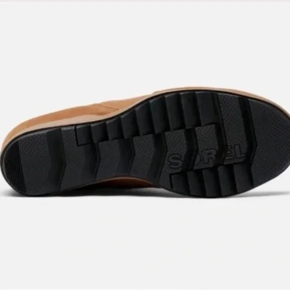 SOREL EVIE SPORT LACE WEDGE WATERPROOF BOOT color :Welvet Tan - Picture 6 of 6